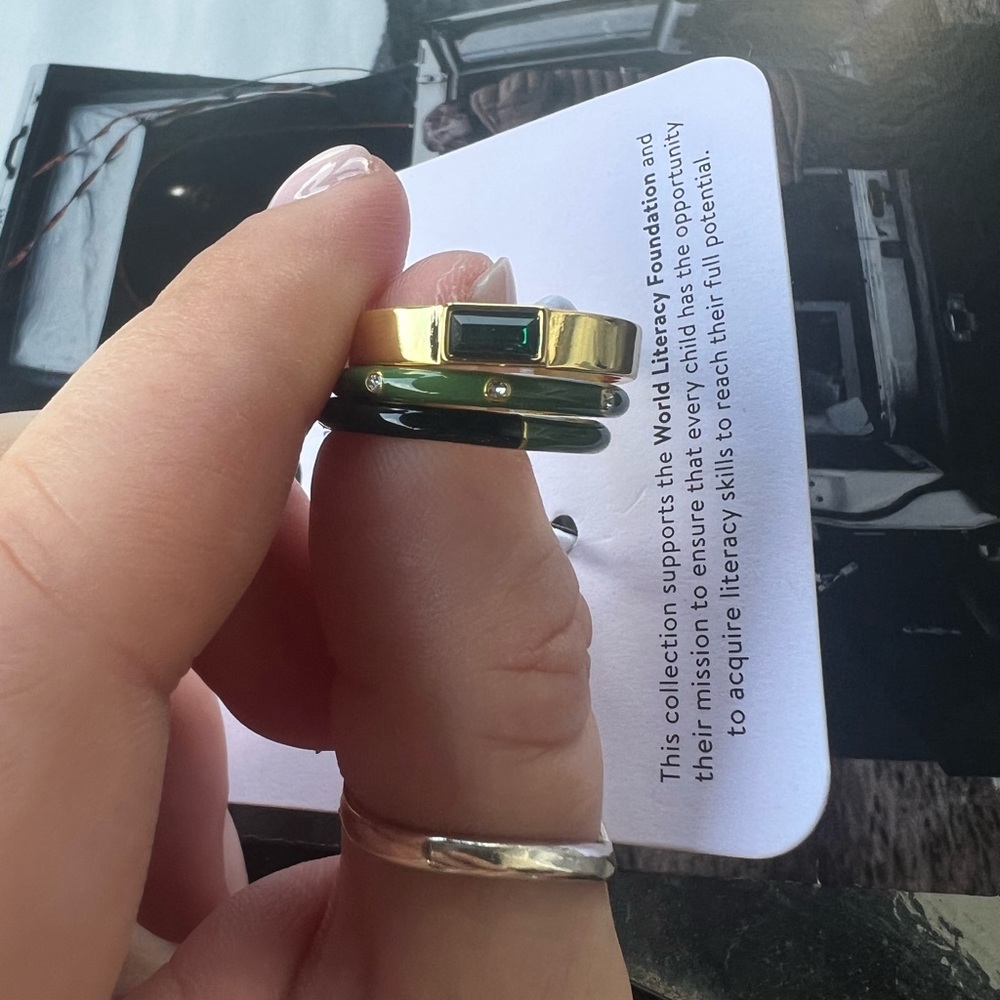 Pura Vida Slytherin Ring - never worn